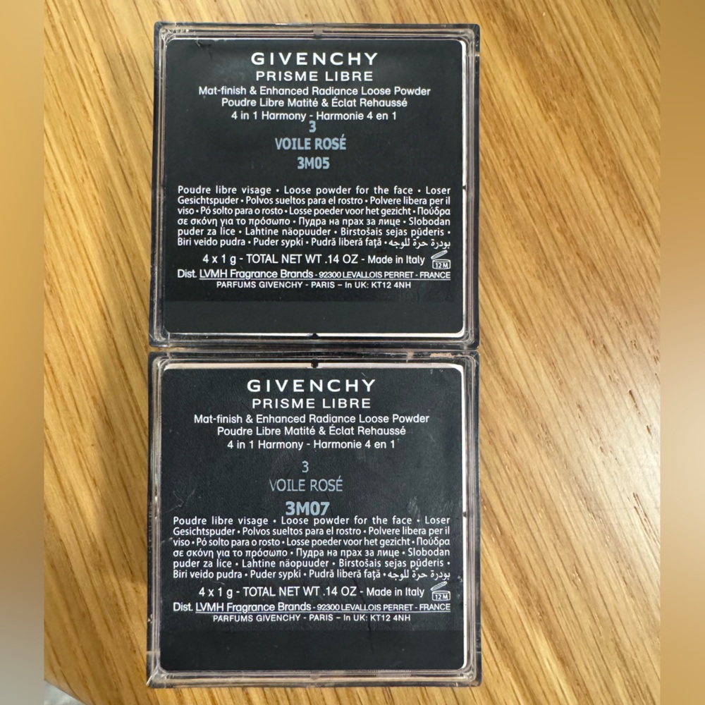 Givenchy ORIGINAL FORMULA Prisme Libre Loose Setting Powder Shade 3 Voile Rose - Picture 5 of 5